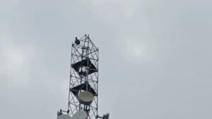 Watch: Bhadohi man recreates Sholay-inspired water tanker stunt; arrested after falling for fake online girlfriend | India News